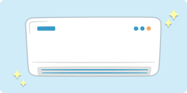 新品エアコンの取り付け